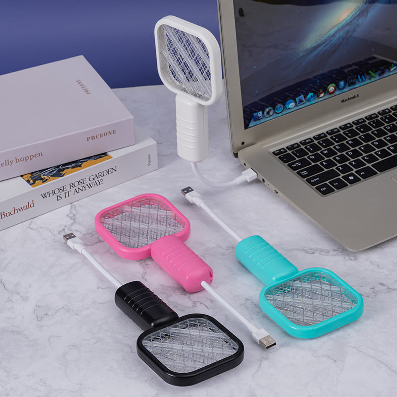 Usb electric mosquito swatter - multi-functional mosquito killer, attractant, and trap - small, mini, plug-in mosquito repellent for home and outdoor use - wholesale