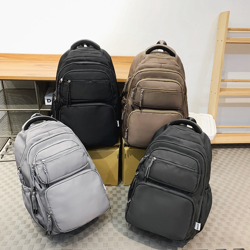 High school student large capacity backpack - lightweight, waterproof, commuter, laptop backpack - unisex, school style