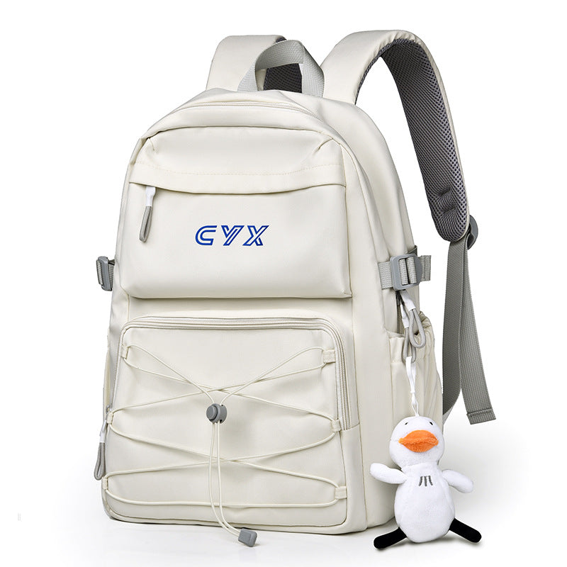 School bag female fresh and sweet campus male and female couples backpack new high school college student large capacity casual backpack