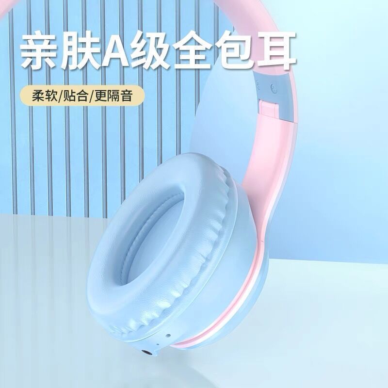 New bluetooth headphones - over-ear, deep bass, stylish design, wireless gaming headset for mobile, music, and universal use