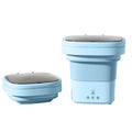 Mini semi-automatic portable folding washing machine - ideal for baby clothes, underwear, and socks