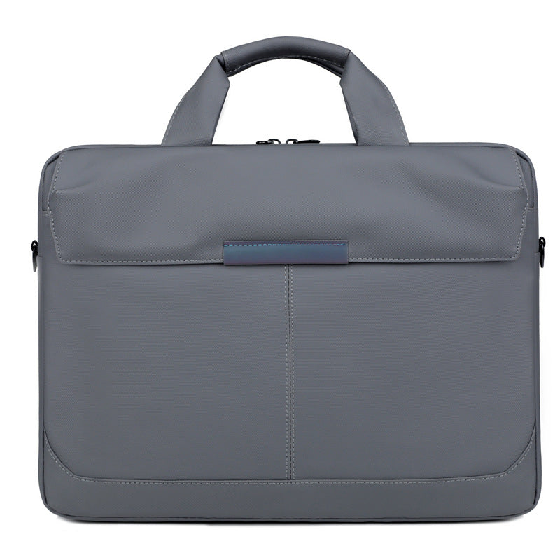 New computer bag men's large-capacity business notebook office foreskin film waterproof and lightweight portable storage briefcase