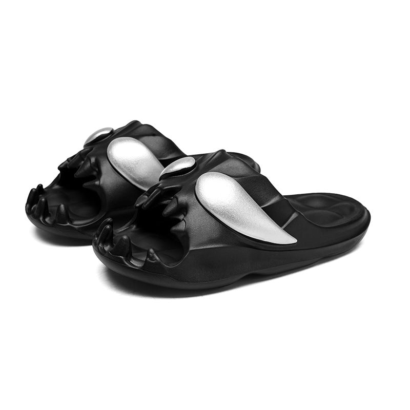 EVA men's slippers summer 2025 new funny slippers home trend thick bottom women's personality wholesale one-word drag