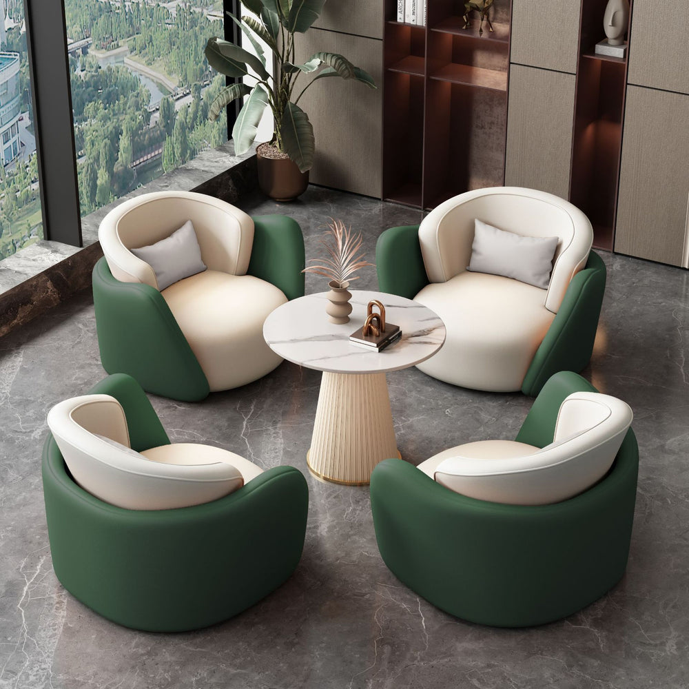 Business office negotiation sofa coffee table combination sales office reception sofa cafe shopping mall rest area billiard hall
