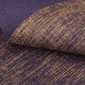 Pvc jute yoga mat factory - two-tone professional anti-slip, sweat-absorbent, wear-resistant linen wholesale - elegant purple yoga studio fitness