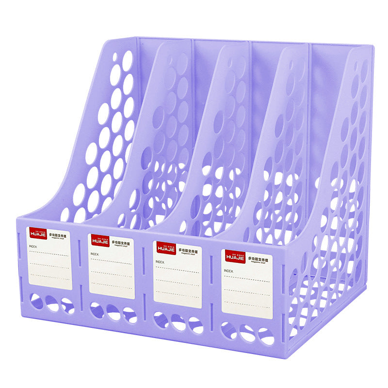 Desktop File Shelf Bookstand Desk File Shelf File Frame File Basket Data Shelf File Storage Box