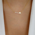 Wholesale autumn/winter sweater necklaces - european & american cross-border e-commerce jewelry, geometric diamond-studded minimalist choker for women