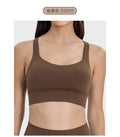 Fashionable slim-fit modilan blue outdoor sports running fitness set - sexy back yoga outfit