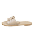 2026 women's summer fashion versatile sandals - slip-on women's shoes, outdoor slippers, hot pressed electric embroidery flat sandals