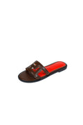 2025 new fashion women's summer non-slip round toe flat shoes for outdoor and indoor wear