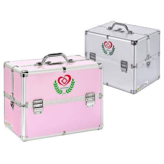 Large household combination lock medicine box Portable visit medicine box Beauty micro-whole medicine storage box Medical first aid box