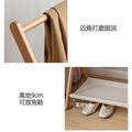 Clothes hanger foldable indoor floor-standing bedroom clothes hanger for home living room balcony clothes drying rack wholesale simple coat rack
