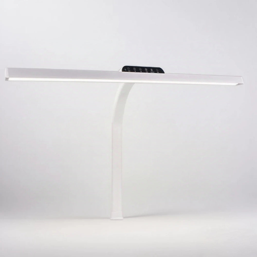 Full spectrum eye-care desk lamp for students and children - anti-glare, voice control, smart reading light for homework and studying