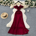 Luxury evening gown for women - french design, off-the-shoulder, spaghetti strap, mesh paneling, cinched waist, and slit dress