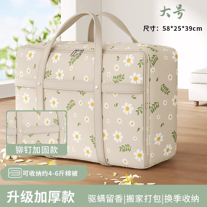 Oxford cloth moving bag household quilt storage bag large capacity student clothes quilt luggage packing bag
