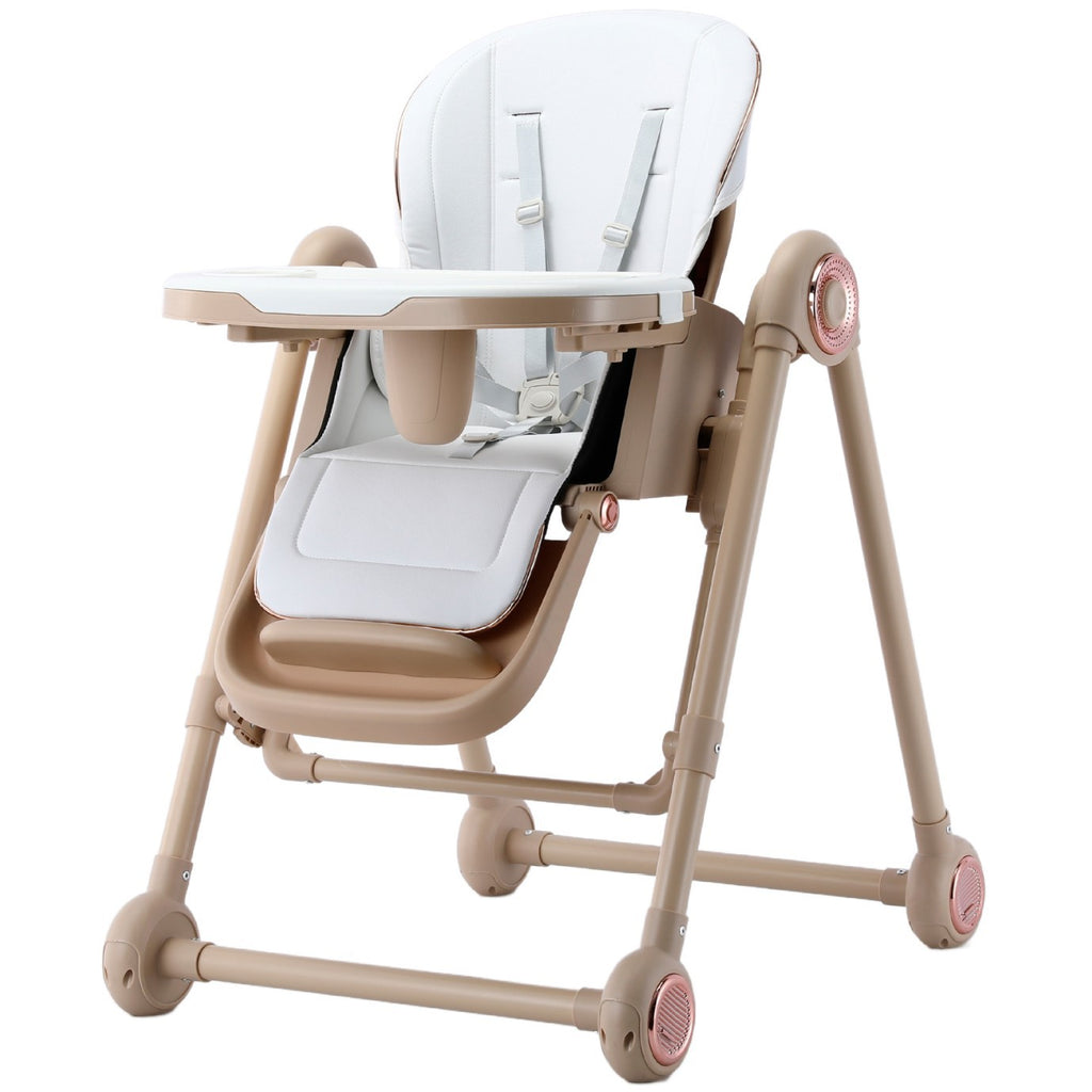 Baby Dining Chair Multifunctional Foldable Home Portable Baby Dining Table Seat Children Rockable Reclining Chair