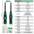 Smart digital display non-contact voltage tester screwdriver (phillips/slotted) - multifunctional electrical testing tool