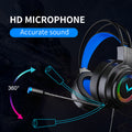 G60 gaming headset - wired 7.1 channel esports headphones for pc and laptop - perfect for pubg and other online games