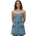 European and american cross-border splicing women's tube top skirt  european and american e-commerce  cross-border