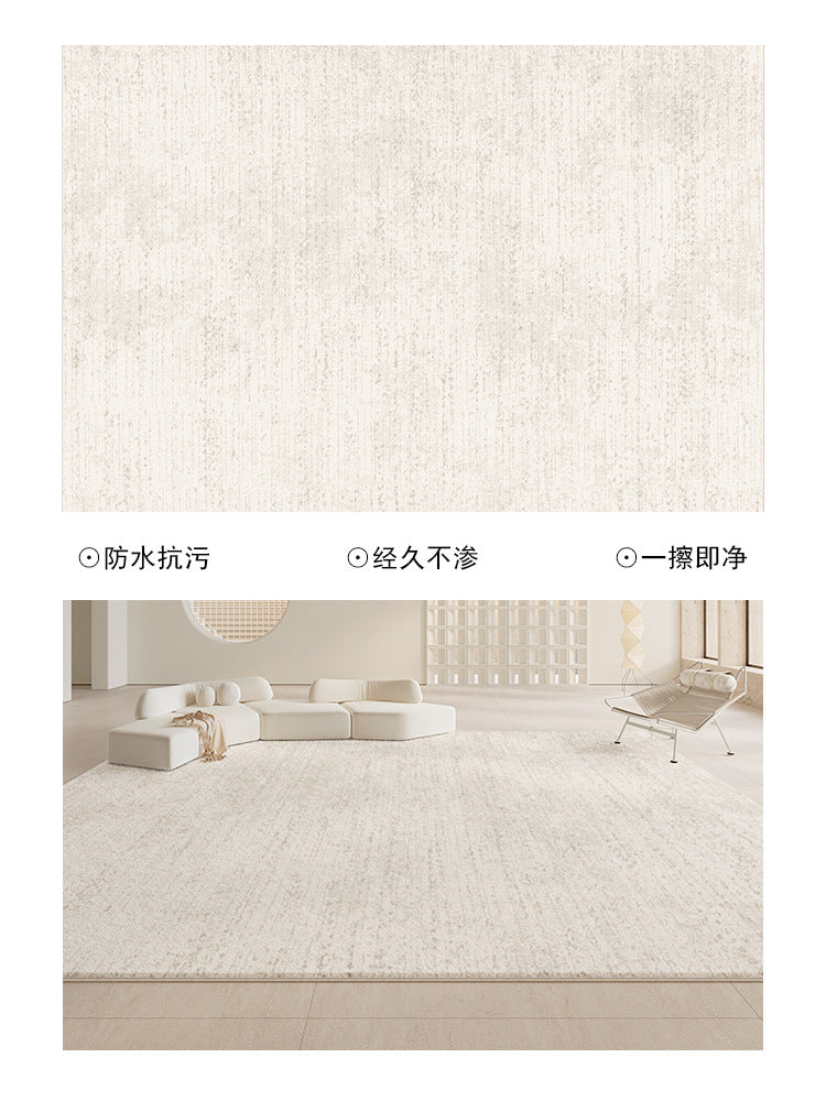 Carpet living room  new cream style light luxury high-end waterproof bedroom floor mat for home sofa large area full paving
