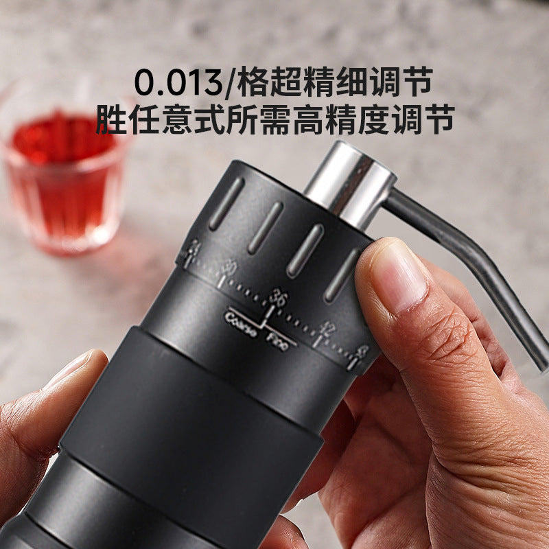 External adjustment steel core hand grinder large blade italian coffee grinder 7 star manual coffee grinder