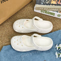 Summernew arrival ballet shoes clogs cut out nurse shoes women's sandals flat heel soft bottom breathable beach two-wear slippers