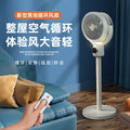 Rechargeable floor fan - powerful, portable, and versatile: perfect for home, dorm, or office. usb powered, remote control, and timer function