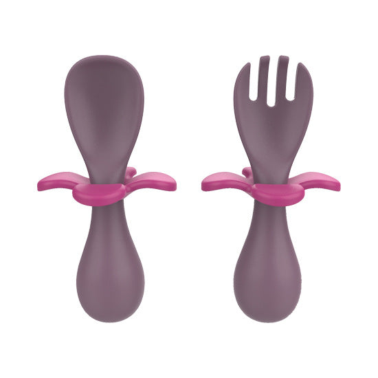 Baby spoon newborn food feeding spoon 6+ months baby spoon silicone soft spoon short handle - direct from the factory