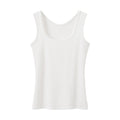 Tk carefully selected spring and summer new arrival wide shoulder vest women's silm large u-neck best selling bottom inner vest women's sleeveless