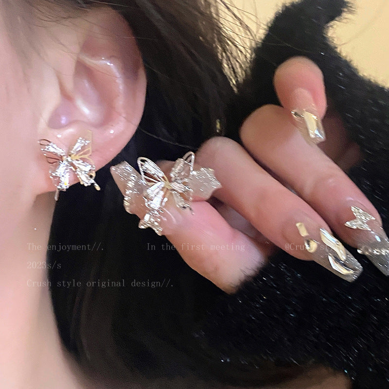 Ins pearl earrings for women niche styleaccessible luxuryeasiest for match earrings pendant classyretroelegant earrings 925 silver needle wholesale
