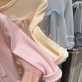 New girls' autumn outfit: versatile three-color bow cardigan - korean style casual, stylish, and trendy cardigan for baby girls
