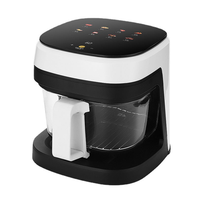 Visible for home large capacity air fryer intelligent multifunctional oven fully automatic oil-free electric fryer french fries cross-border