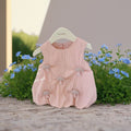 Girls' dresses:  summer korean style pink tank dress, trendy and chic sleeveless dress for toddlers and young children