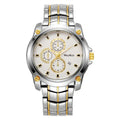 Men's white gold and white face