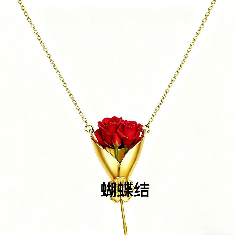 tk new style niche copper clavicle chain cross-border jewelry high-end