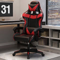 Gaming chair - ergonomic computer chair for home use, comfortable for extended sitting, livestreaming, gaming, competitive play, internet cafe, reclining swivel chair
