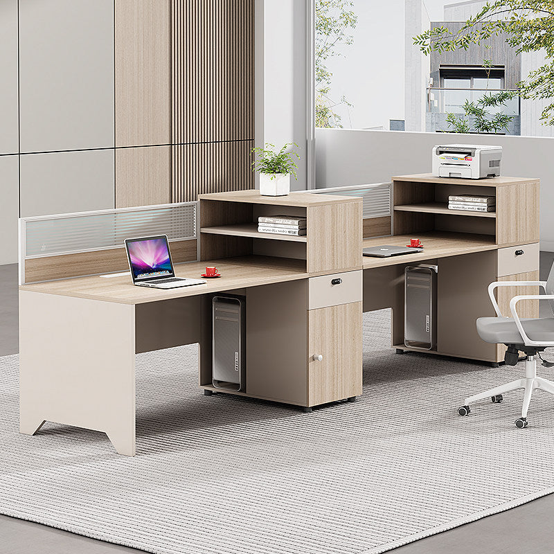 Saint li staff desk and chair combination casual desk booth office computer desk modern screen combination