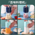 Electric multifunctional meat grinder - cordless hand mixer for home & commercial use - kitchen blender, food processor, mini garlic chopper