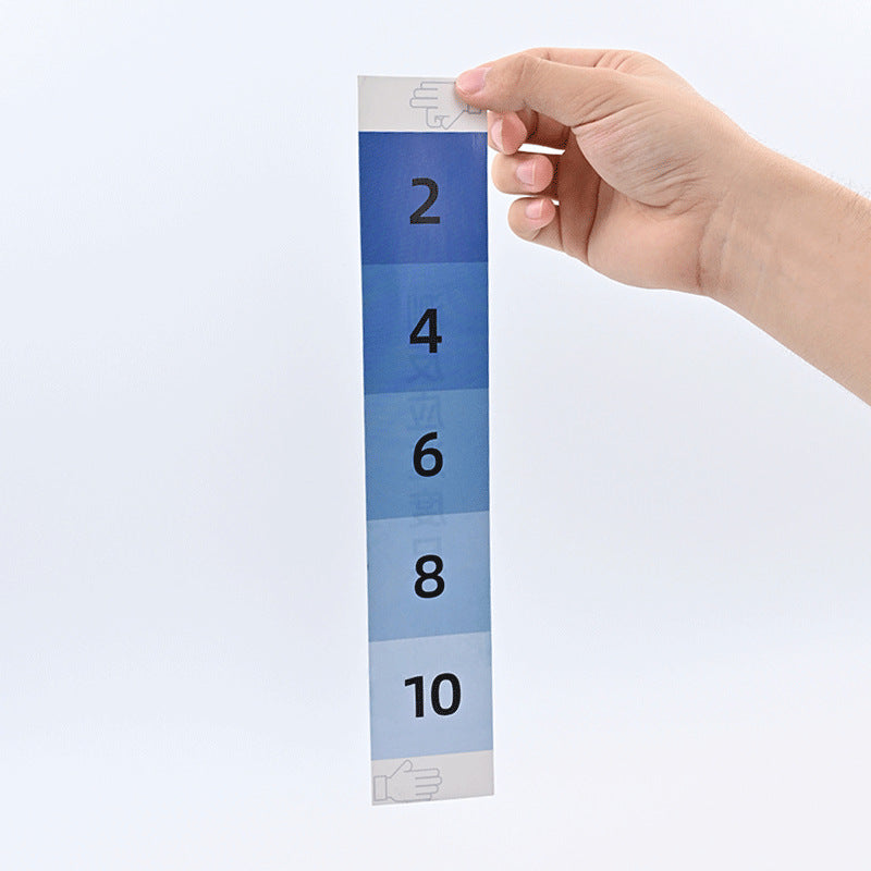 Measuring reaction speed ruler Scientific production of test paper Small experiment Primary school compulsory education Scientific supporting teaching material package