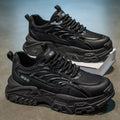 Men's chunky sneakers 2025 new winter versatile casual running shoes men's thick-soled casual athletic shoes
