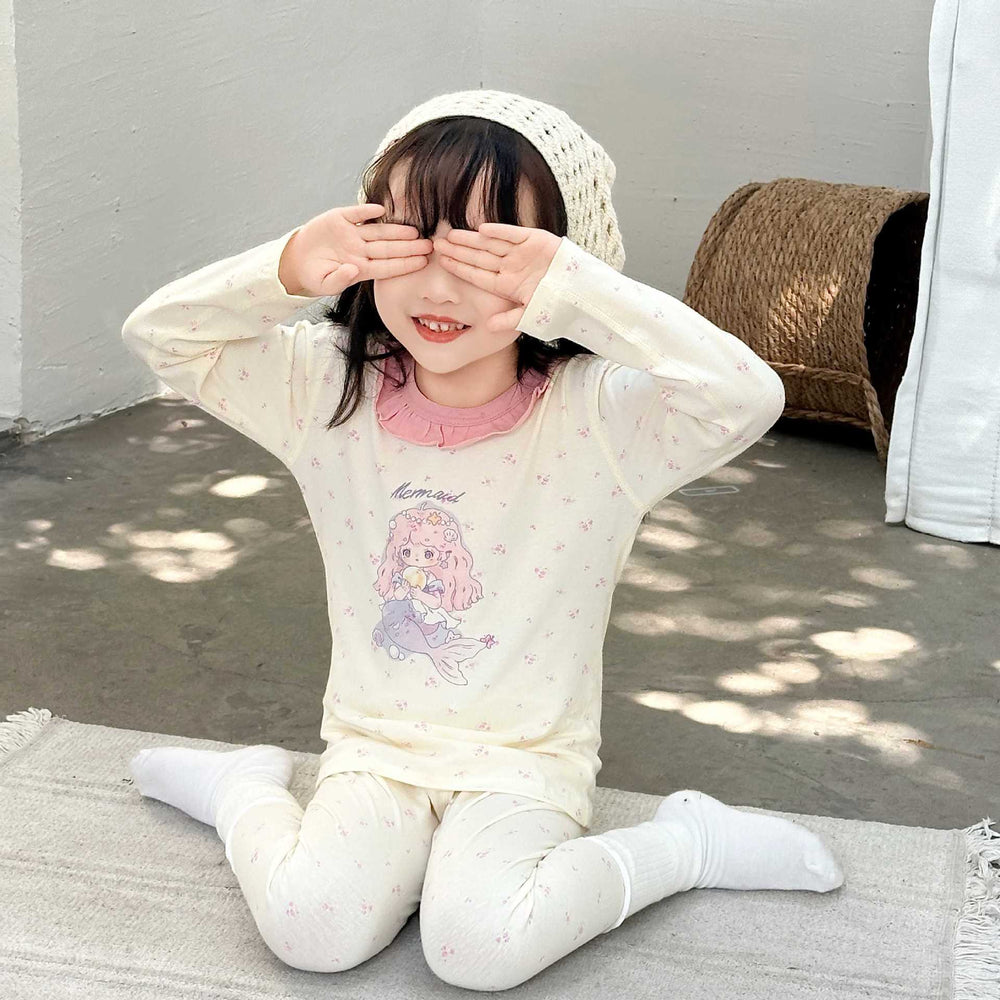 New children's home wear set: boneless, class a, pure cotton loungewear for baby boys and girls - autumn collection