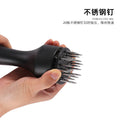Round steak meat loosener stainless steel quick meat loosening needle meat hammer steak tender meat breaking device