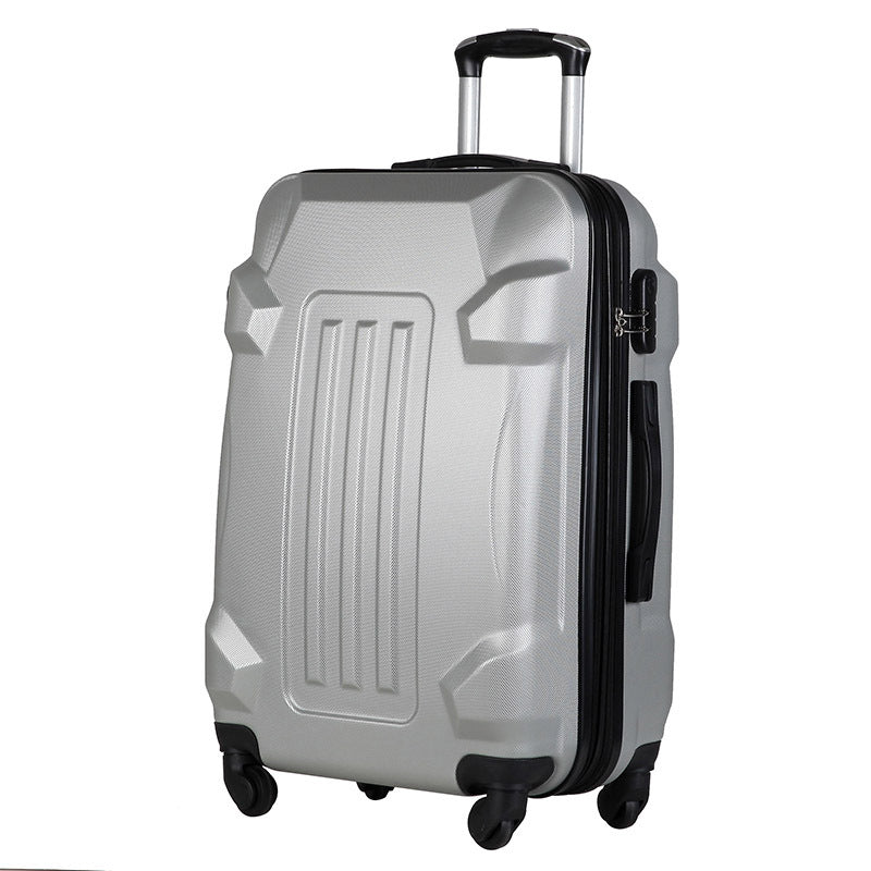 Cross-border 2025 new abs material trolley case, dustproof and strong travel boarding case, thickened universal wheel password box
