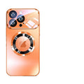 Suitable for iphone17pro large window magnetic phone case 15 frosted leaky apple 16 second change 17 protective cover