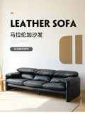 Maralunga fabric sofa italian normcore living room club medieval straight row leather sofa