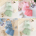 Boys' summer outfit set:  new cool & stylish short-sleeve two-piece set for baby boys - trendy summer fashion for kids