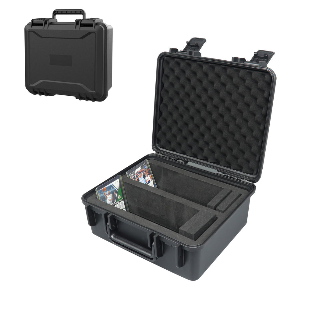 Cross-border popular card box, card brick box, card storage box, two compartments, multi-model card box can be customized