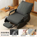 Gray + foot pedal (cat claw leather black + removable and washable + multi-function adjustment)