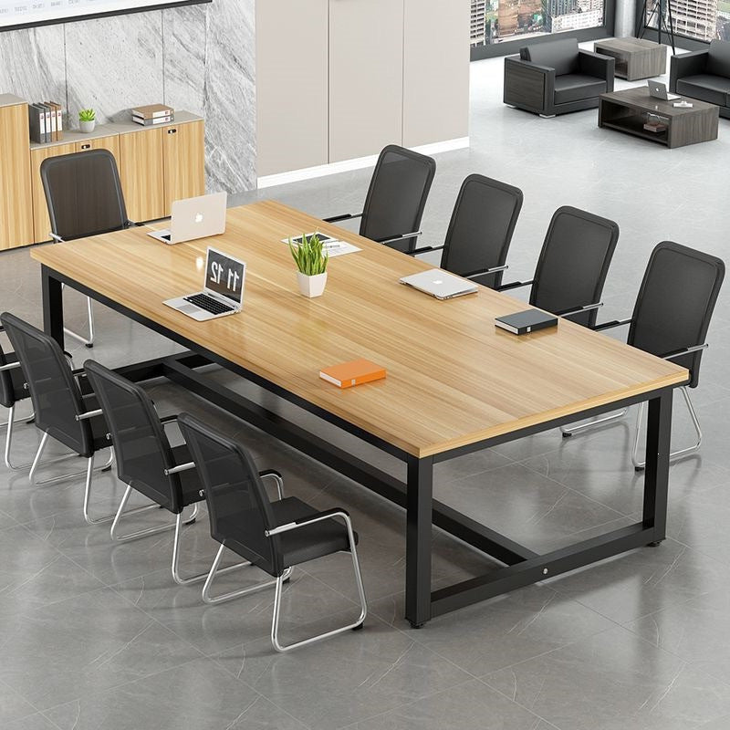 Conference table long table casual modern office desk small conference room negotiation table training table bench table workbench