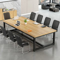 Conference table long table casual modern office desk small conference room negotiation table training table bench table workbench